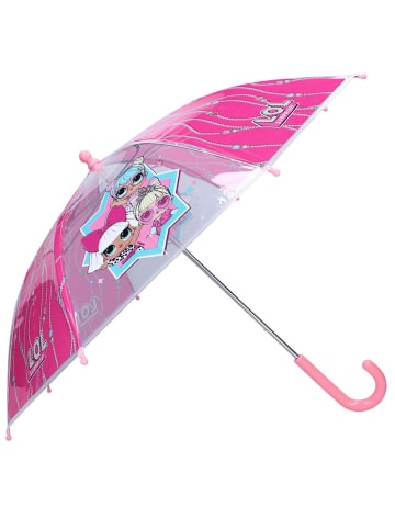L.O.L. Surprise Stockschirm rosa & transparent | L.O.L. Surprise | Kinder Regenschirm