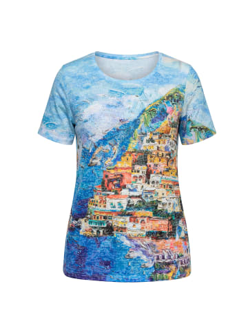 MIAMODA Shirt in quellenblau