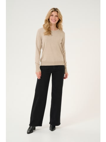 Kaffe Strickpullover KAlizza Regular fit in Feather Gray Melange