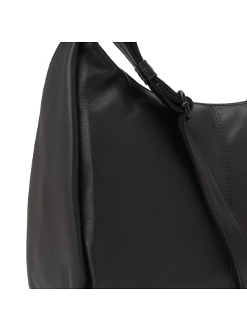 VLD VOi Leather Design 4 Season Umhängetasche Leder 32 cm in schwarz