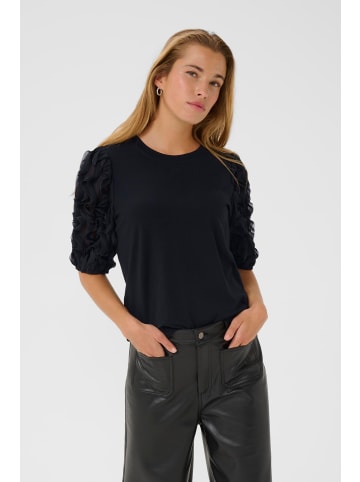 Kaffe T-Shirt KAlinda Regular fit in Black Deep