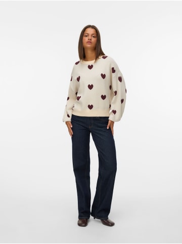 Vero Moda Strickpullover in Birch