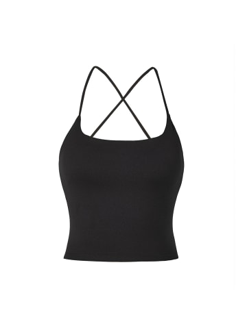 YEAZ CORE Top in schwarz