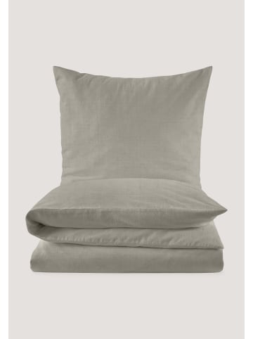 Hessnatur Hessnatur Bettwäsche-Set aus Bio-Baumwolle mit Leinen in kaschmir