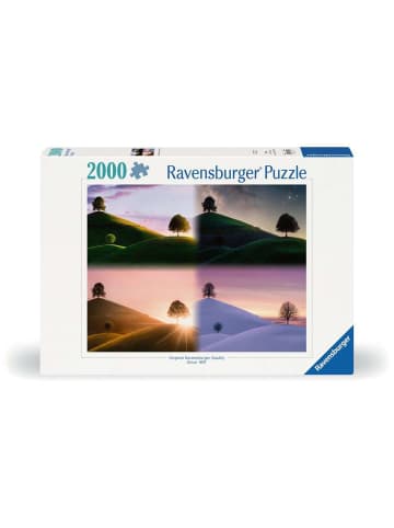 Ravensburger Puzzle 2.000 Teile Erwachsenenpuzzle 2000 Teile - Stimmungsvolle Bäume und Berge 14-99 Jahre in bunt