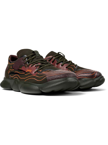Camper Sneaker " Karst " in Grün Rot