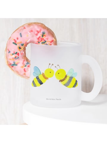Mr. & Mrs. Panda Tasse Biene Liebe ohne Spruch in Transparent