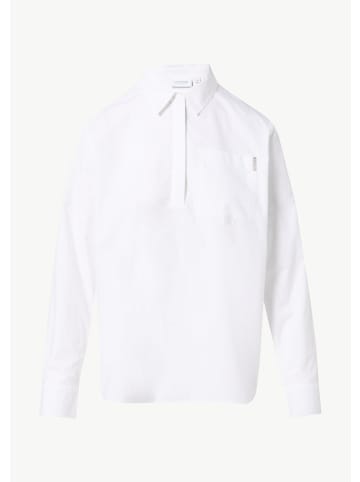 comma Bluse in 0100_weiß