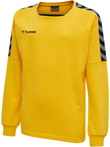 Hummel Sweatshirt Hmlauthentic Kids Training Sweat in SPORTS YELLOW