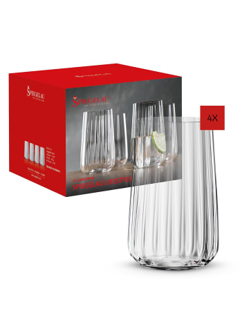 Spiegelau 4er Set Longdrinkgläser Lifestyle 510 ml transparent in transparent