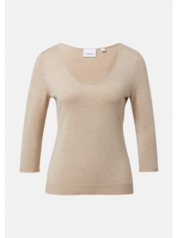 comma Strickpullover in 82W2_sandfarben