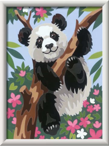 Ravensburger Malprodukte CreArt, Malen nach Zahlen Kinder - Süßer Pandabär Malen nach Zahlen Kinder Ab 9 Jahre in bunt