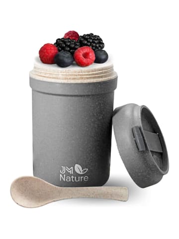 Disney Minnie Mouse Müslibecher To Go 2 Stk. – Nachhaltiger Joghurtbecher in Grau