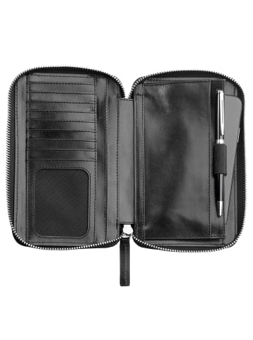 Leonhard Heyden Cambridge Handytasche Leder 11 cm schwarz