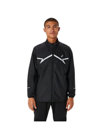 asics Laufjacke LITE-SHOW JACKET in Schwarz
