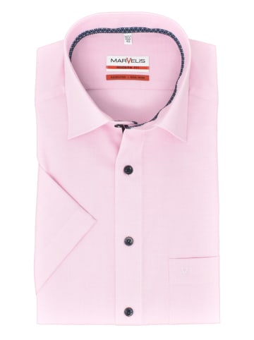 MARVELIS Modern Fit Businesshemd in Rosa