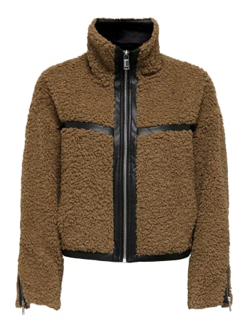 ONLY Jacke in Cocoa Créme