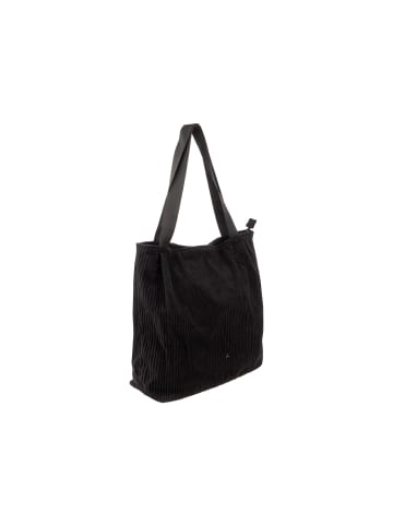 Prato SC01-1 Breitcord Shopper Stylische Allround-Bag in black
