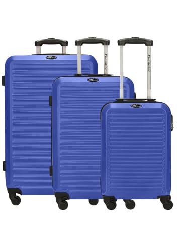 Paradise by CHECK.IN Havanna - Trolley-Set 3tlg. in blau