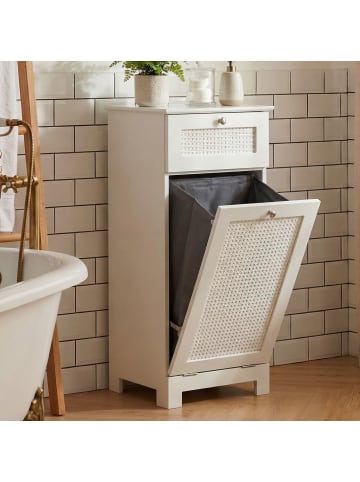 FineBuy Badregal in Weiß / MDF / 40x38x90
