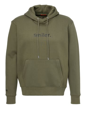 smiler. Kapuzensweatshirt Happy. in OLIVE