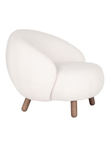 ebuy24 Sessel Savona Weiß 80 x 76 cm