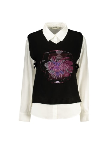 Desigual Schwarz Baumwolle Damen Bluse