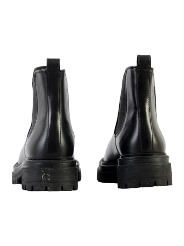 Geox Iridea-Lederstiefeletten Schwarz