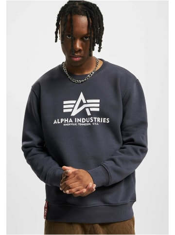 Alpha Industries Alpha Industries Rundhalsausschnitt in navy