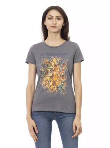 Trussardi Action Grau Baumwolle Damen T-Shirt