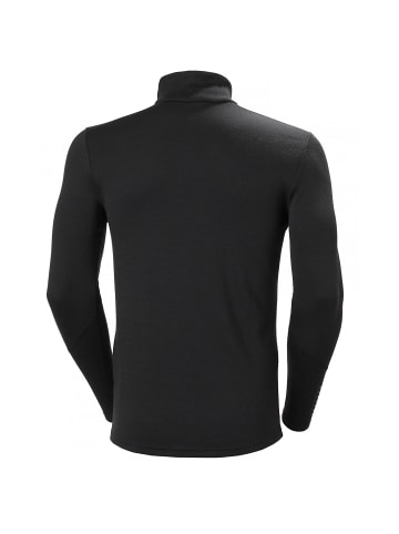 Helly Hansen M LIFAMERINOMIDWEIGHT HALF ZIP in Schwarz