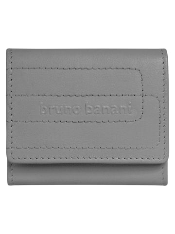 Bruno Banani Geldbörse echt Leder in grau