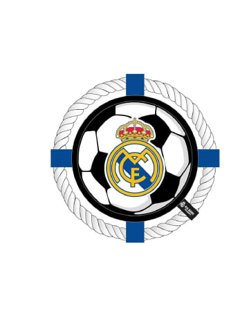 Real Madrid Hundespielzeug Wurfring mit Seil