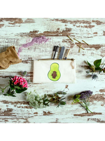 Mr. & Mrs. Panda Federmappe Avocado Kern ohne Spruch in Weiß