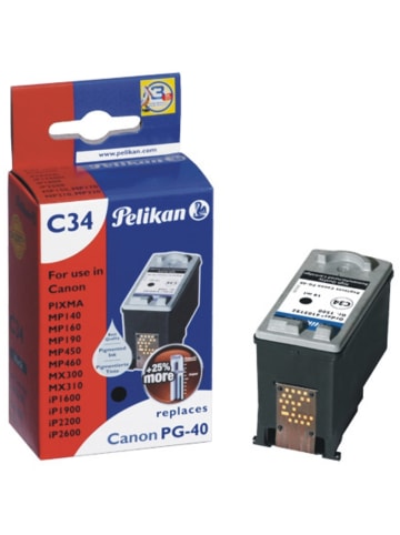 Pelikan Tintenpatrone kompatibel mit Canon PG-40 schwarz