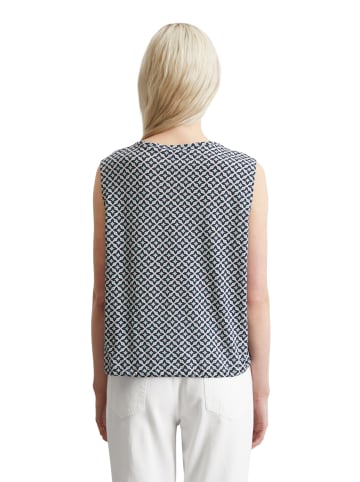 Marc O'Polo Jersey-Bluse loose in multi/muted blue