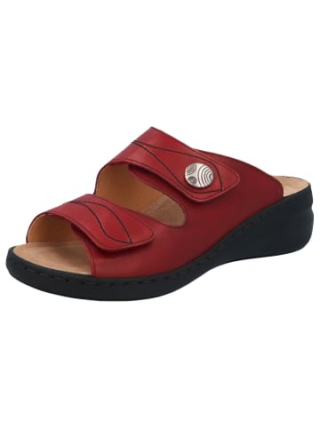 Solidus Pantolette in red