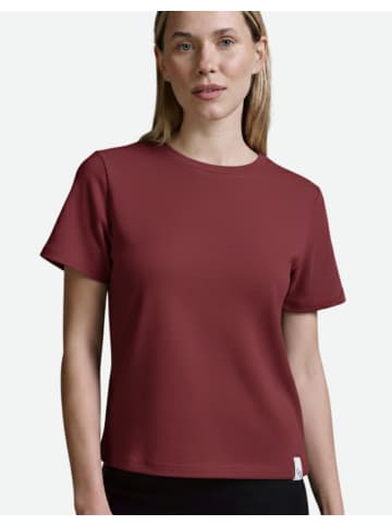 Cotton Candy T-Shirt in burgundy melange