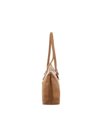 PRATTEN S038-G genarptes PU Shopper in mocha