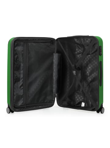Hauptstadtkoffer Spree - Kofferset 3tlg Hartschalenkoffer Reisekoffer Erweiterung in Grün