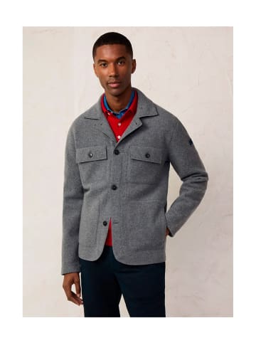 Faconnable Mantel in Grau