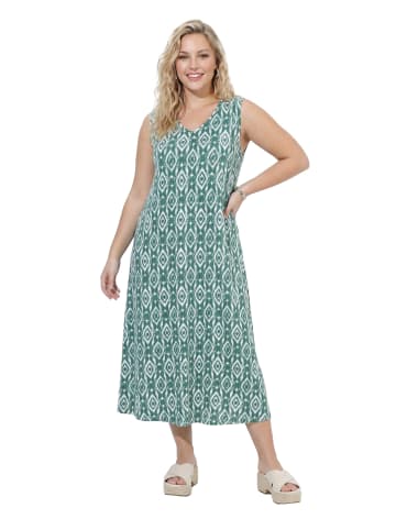 Ulla Popken Kleid in dunkel eukalyptus