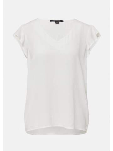 comma Bluse in 0120_weiß