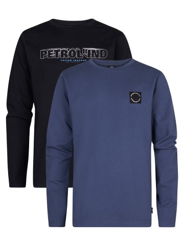 Petrol Industries 2er-Pack Langarm-T-Shirts Tomah