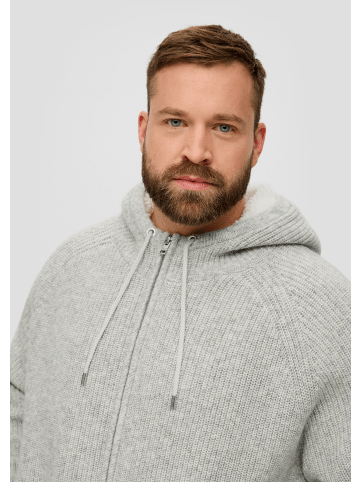 s.Oliver Strickpullover langarm in Grau