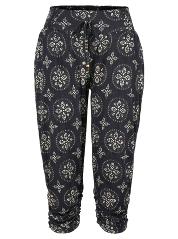 LASCANA LASCANA Strandcapri in schwarz-beige