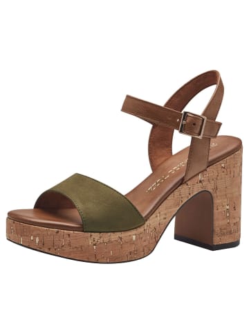 Marco Tozzi Sandale in FERN GREEN COM