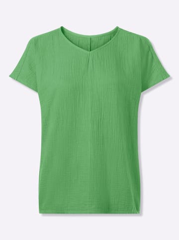 Sieh an! Schlupfbluse in apfel