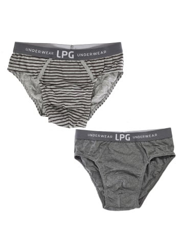 Le Petit Garcon 2er-Set: Slip in Gray