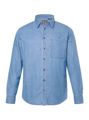 STHUGE Hemd in blue denim
